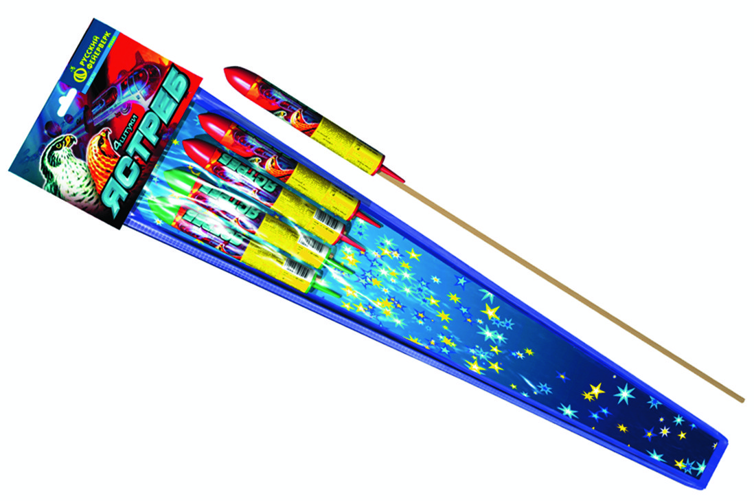 Ястреб - пиротехнические ракеты для фейерверка