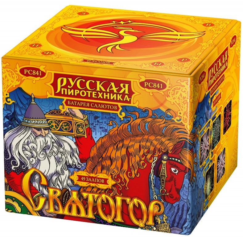 Фейерверк - батарея салютов Святогор